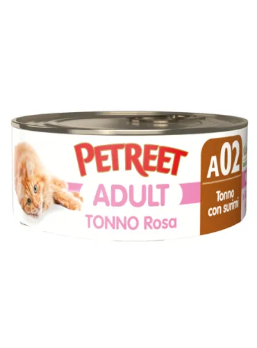 Tonno Rosa e Surimi per Gatti - Petreet Arag