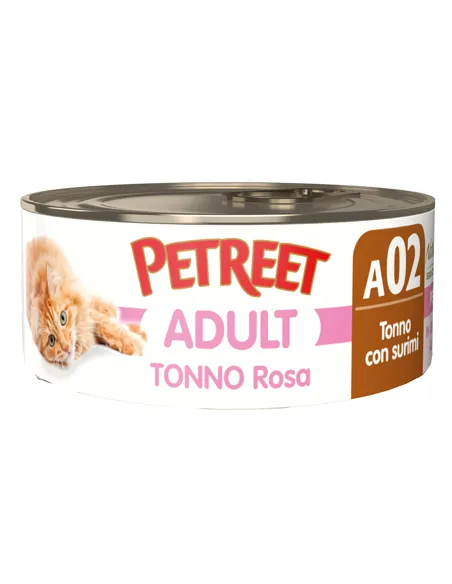 Tonno Rosa e Surimi per Gatti - Petreet Arag