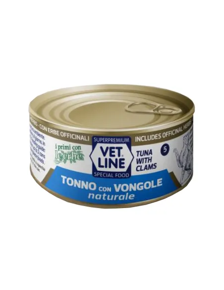 Vet Line Gatto Tonno E Vongole Naturale 70 Gr