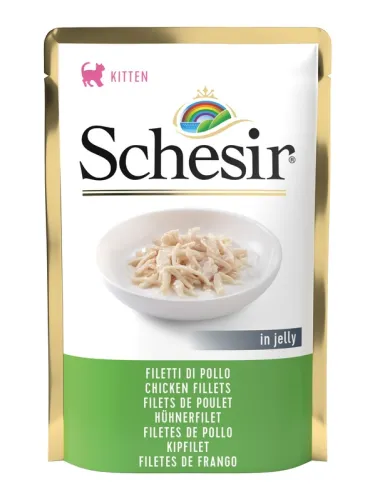 Schesir Cat Kitten Pollo 85gr