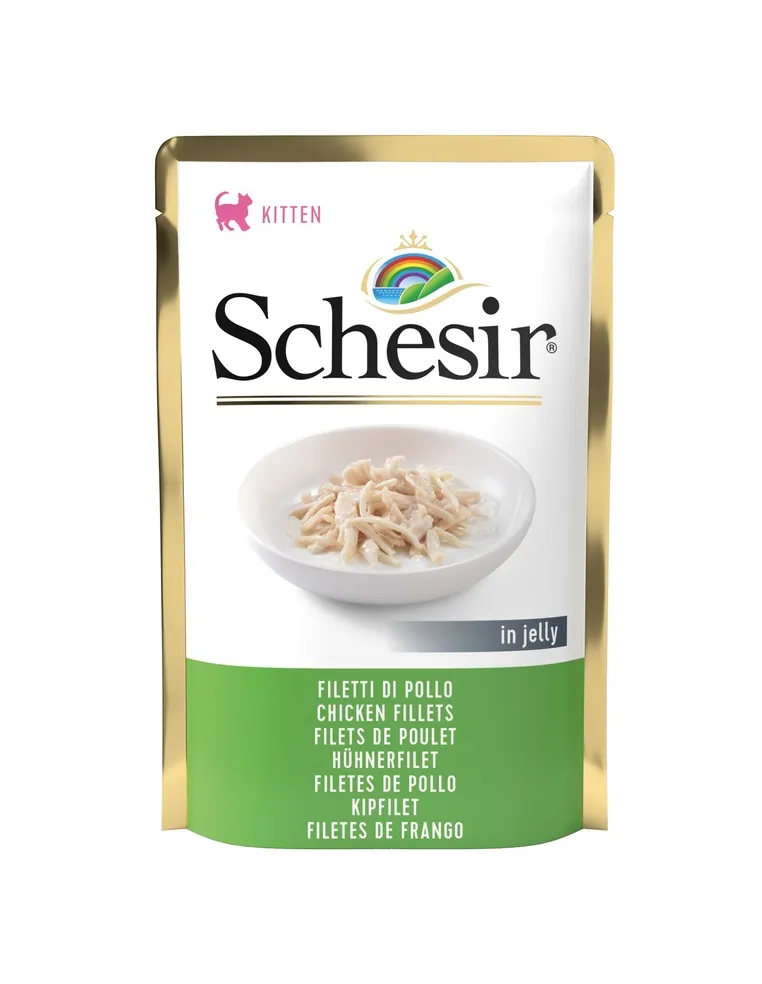 Schesir Cat Kitten Pollo 85gr