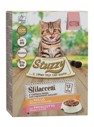Stuzzycat Sfilacetti Kitten 12x85gr