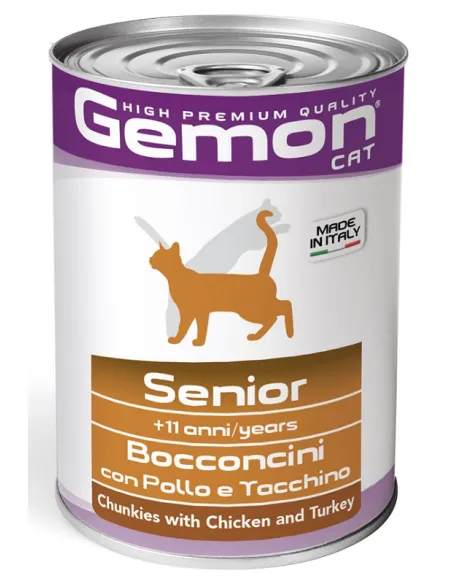 Gemon Cat Senior Pollo Tacchino 415 gr Gemon Cat Senior Pollo Tacchino 415 gr