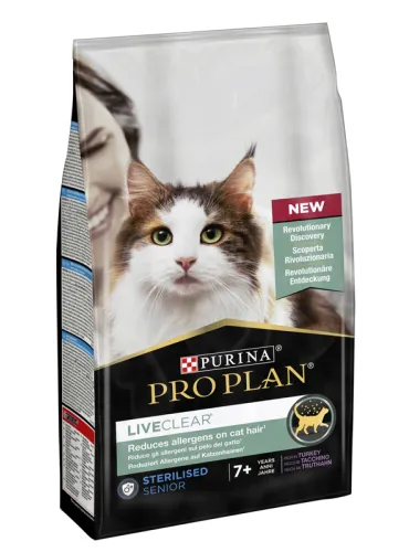 Proplan Live Clear Senior 7+ Tacchino 1 4 Kg