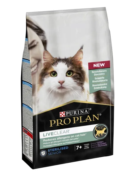 Proplan Live Clear Senior 7+ Tacchino 1 4 Kg