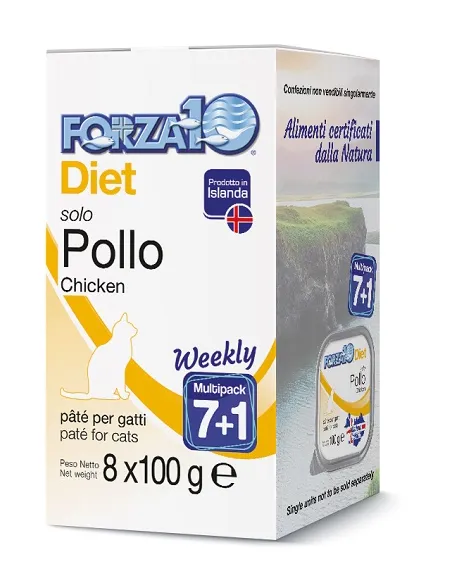 Forza10 Gatto Solo Pollo 100 Gr
