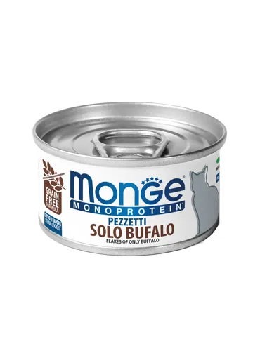 Monge Cat Pezzetti Monoprotein Bufalo 80 Gr
