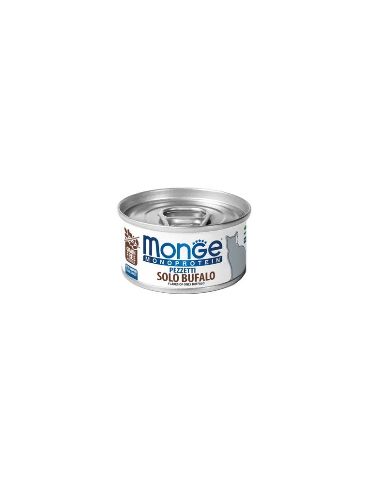Monge Cat Pezzetti Monoprotein Bufalo 80 Gr
