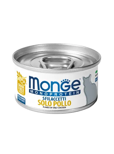 Monge Cat Pezzetti Monoprotein Pollo 80 Gr