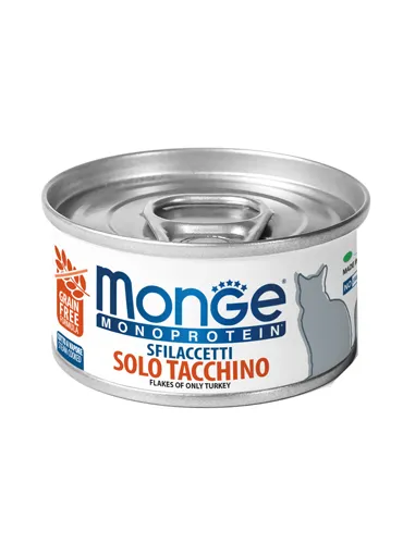 Monge Cat Pezzetti Monoprotein Tacchino 80 Gr