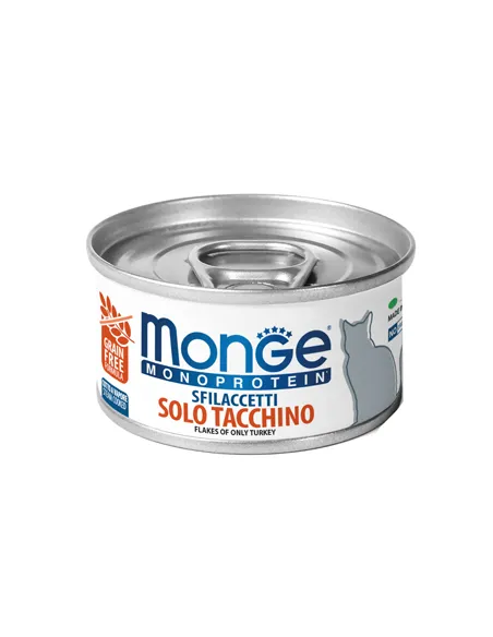 Monge Cat Pezzetti Monoprotein Tacchino 80 Gr Monge Cat Pezzetti Monoprotein Tacchino 80 Gr