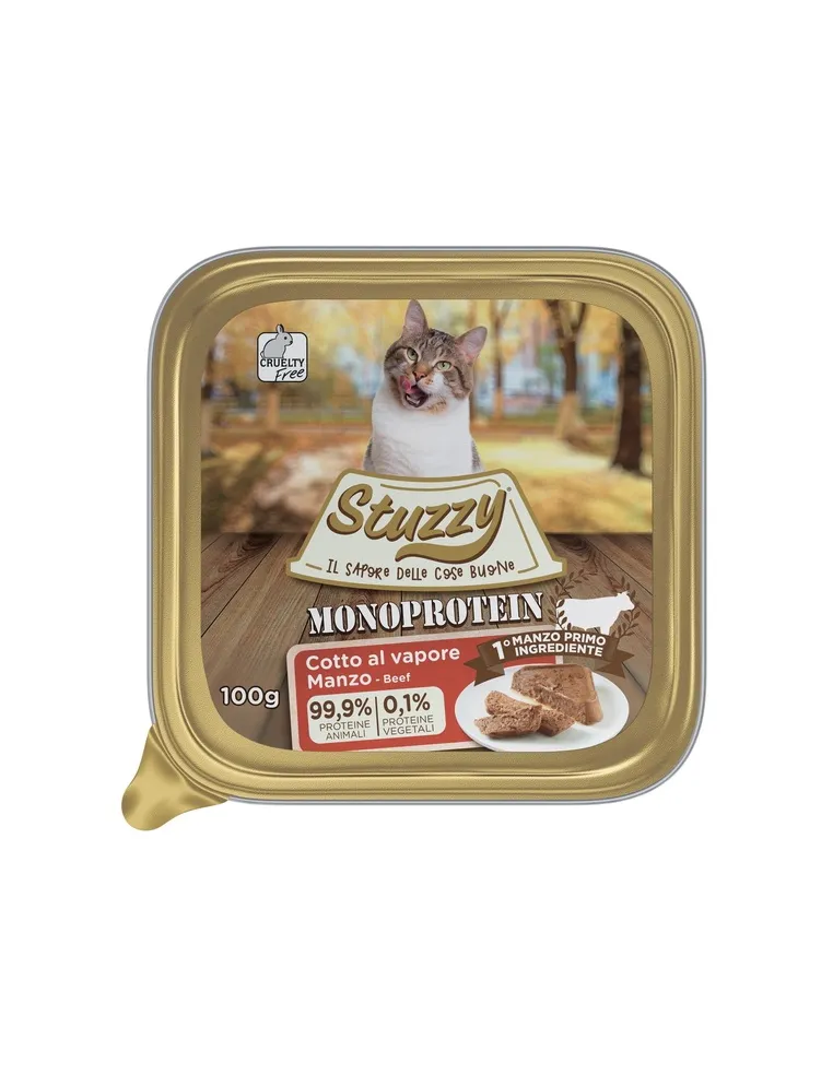Stuzzycat Monoproteico Manzo 100 Gr