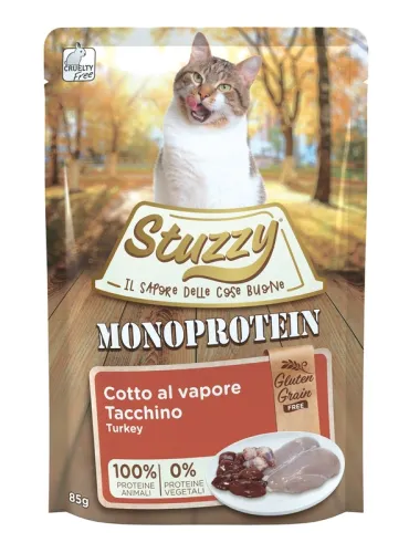 Stuzzycat Monoproteico Tacchino 85gr