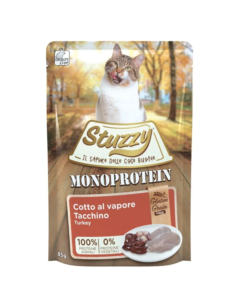 Stuzzycat Monoproteico Tacchino 85gr