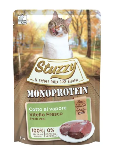 Stuzzycat Monoproteico Vitello 85gr