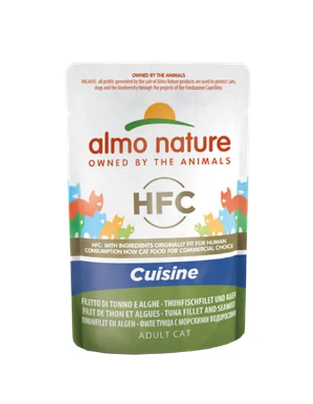 Almo Cat Cuisine 55 Gr Filetto Di Tonno E Alghe