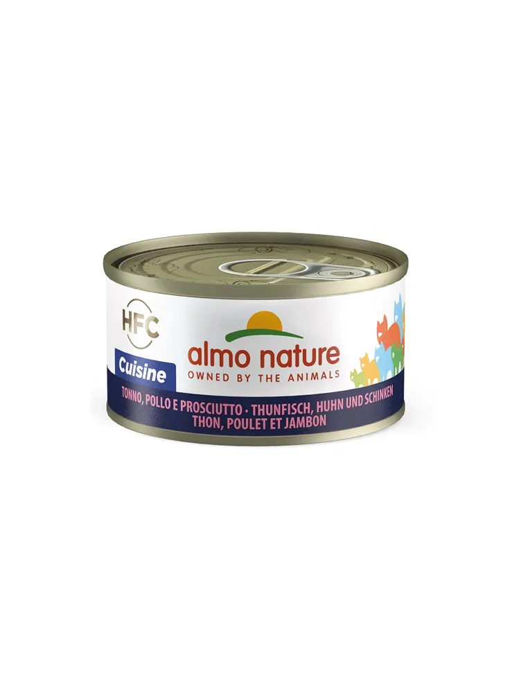 Almo Cat Cuisine 70 Gr Tonno Pollo E Prosciutto