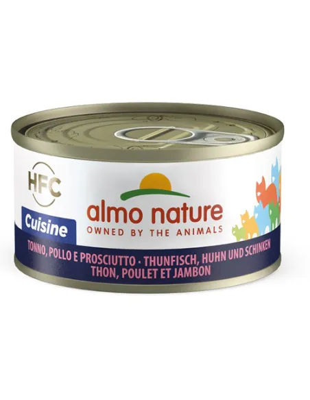 Almo Cat Cuisine 70 Gr Tonno Pollo E Prosciutto