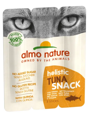 Almo Cat Holistic Snack Tonno 3x5 Gr