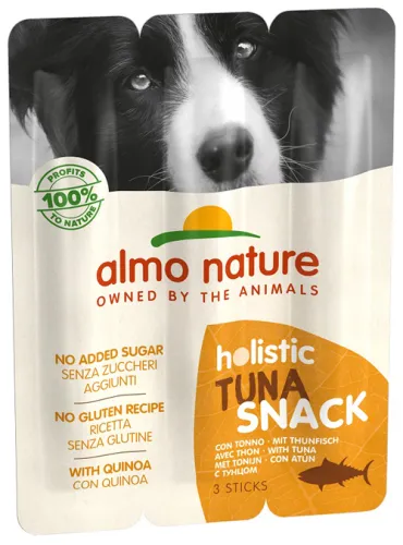Almo Holistic Snack Dog Biscotti Tonno 60x10 Gr