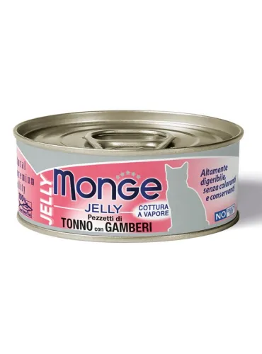 Monge Cat Tonno e Gamberetti 80 Gr