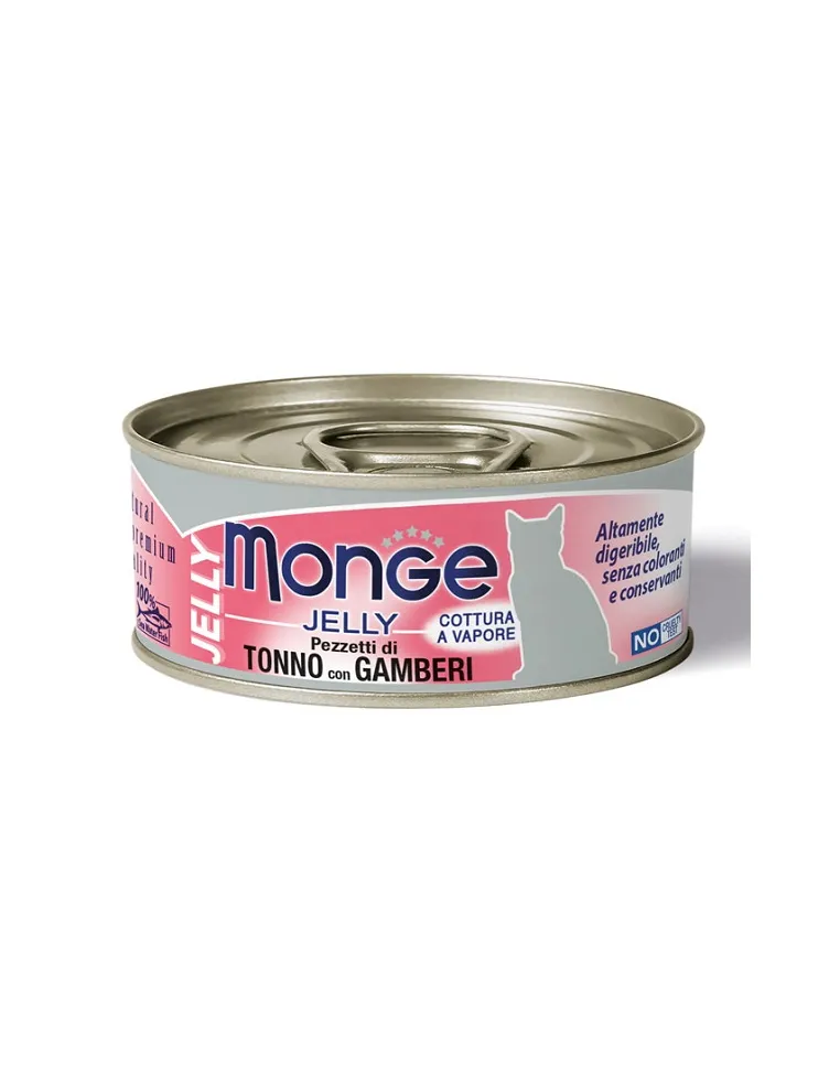 Monge Cat Tonno e Gamberetti 80 Gr