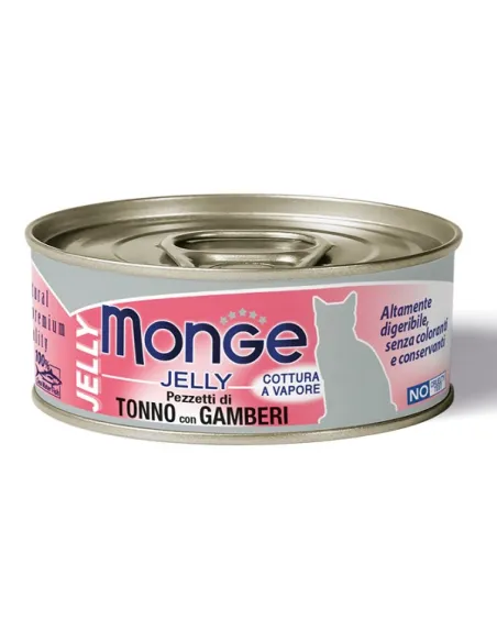 Monge Cat Tonno e Gamberetti 80 Gr