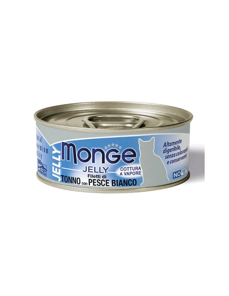 Monge Cat Tonno e Pesce Bianco 80 Gr