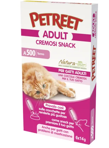 Petreet Cremosi Snack Tonno 14g
