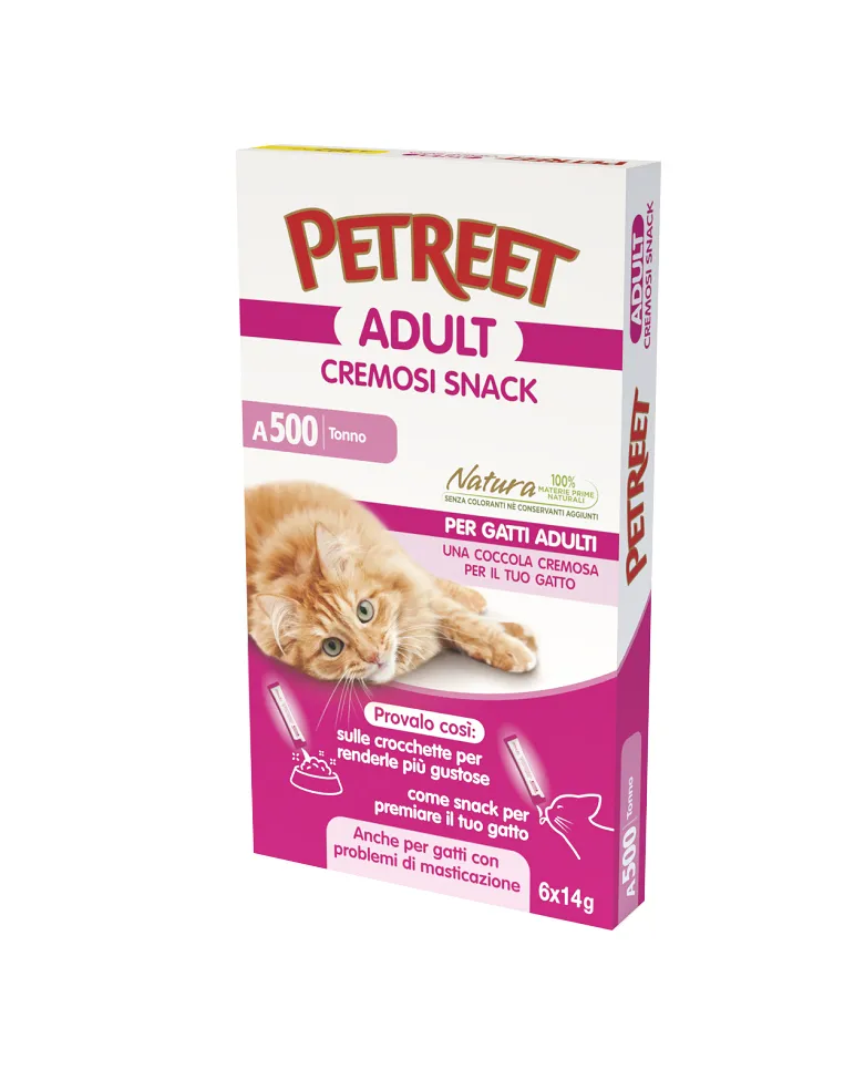 Petreet Cremosi Snack Tonno 14g