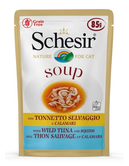 Schesir Cat Soup Ton Calam 85g