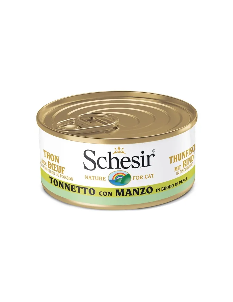 Schesir Cat Tonno Manzo 70 Gr