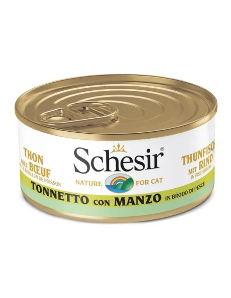 Schesir Cat Tonno Manzo 70 Gr