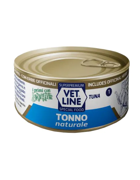 Vet Line Gatto Tonno Naturale 70 Gr