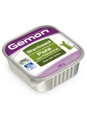 Gemon Cat Sterili Tacchino Pate 400 gr
