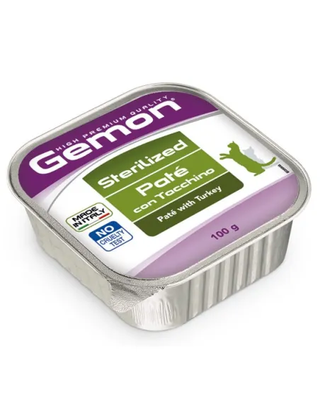 Gemon Cat Sterili Tacchino Pate 400 gr Gemon Cat Sterili Tacchino Pate 400 gr