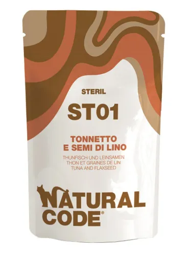 Natural Steril 01 - 70 Gr Tonnetto E Semi Di Lino