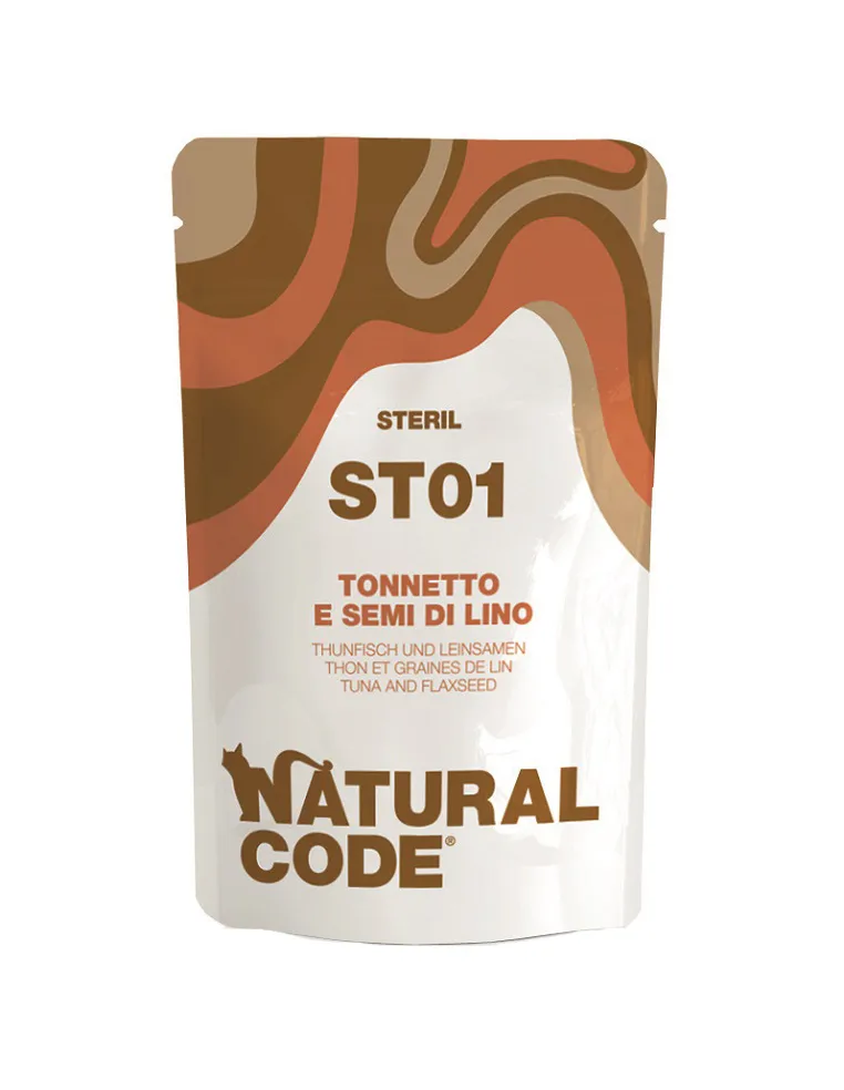 Natural Steril 01 - 70 Gr Tonnetto E Semi Di Lino