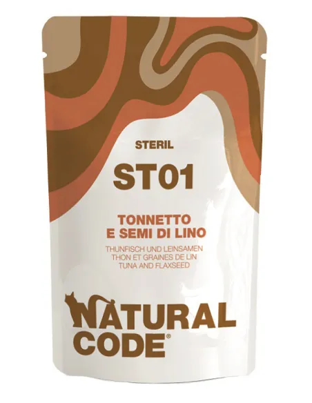 Natural Steril 01 - 70 Gr Tonnetto E Semi Di Lino