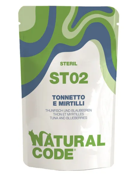Natural Steril 02 - 70 Gr Tonnetto E Mirtilli
