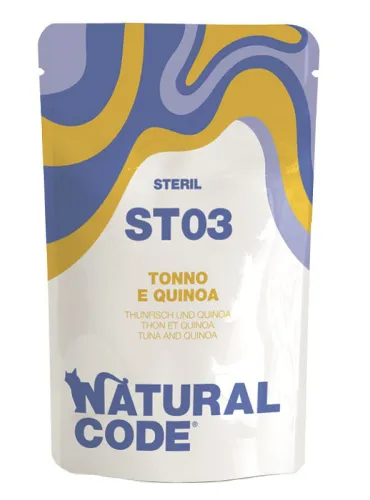 Natural Steril 03 - 70 Gr Tonno E Quinoa