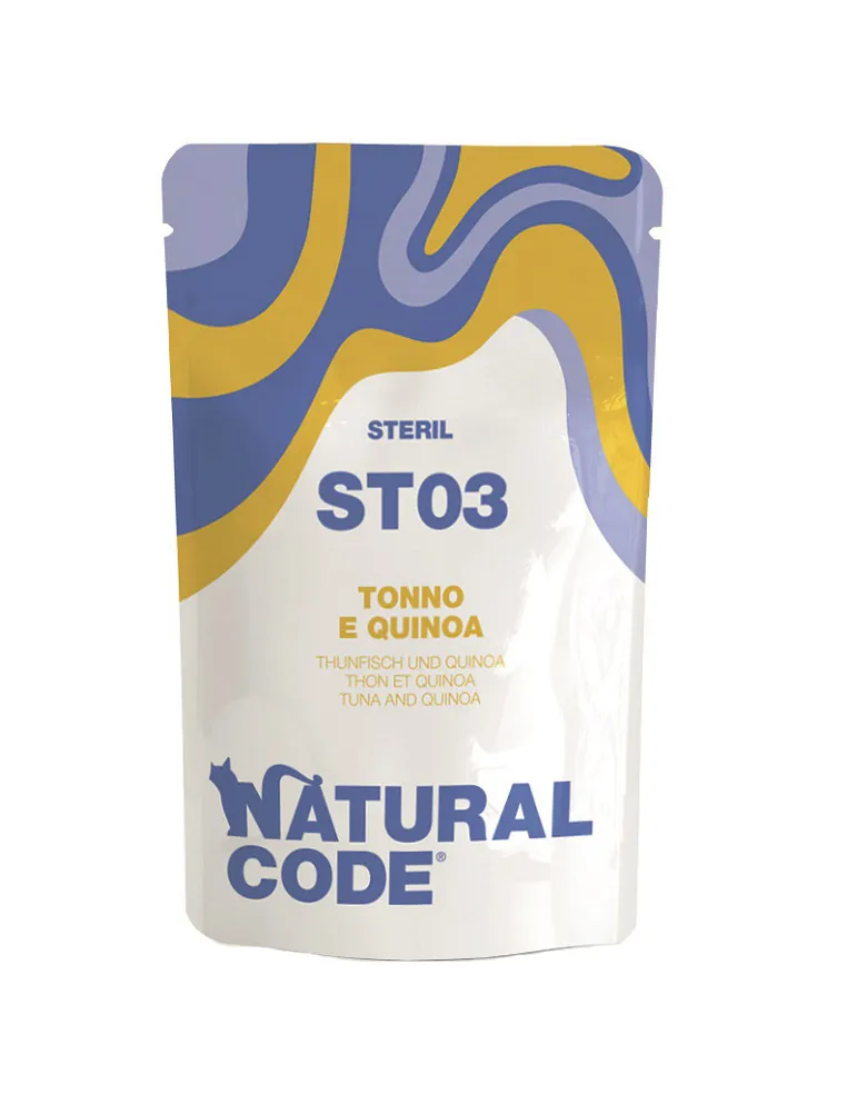 Natural Steril 03 - 70 Gr Tonno E Quinoa