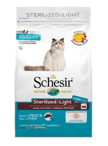 Schesir Cat Sterilized Pesce 1500 Gr
