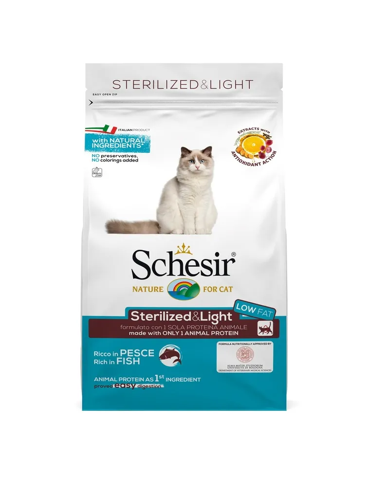 Schesir Cat Sterilized Pesce 1500 Gr