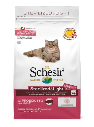 Schesir Cat Sterilized Prosciutto 400 Gr