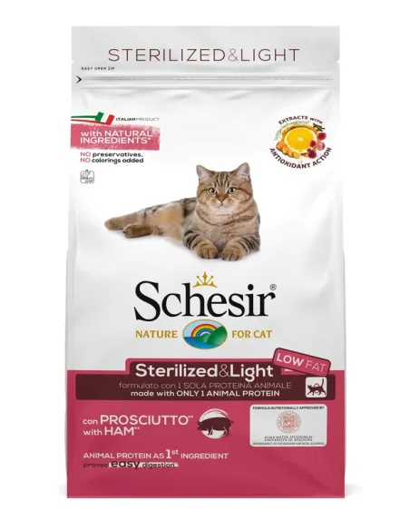 Schesir Cat Sterilized Prosciutto 400 Gr