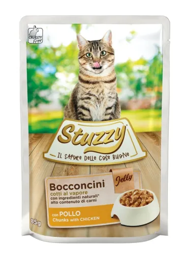 Stuzzycat Bocconcini Pollo Jelly 85gr