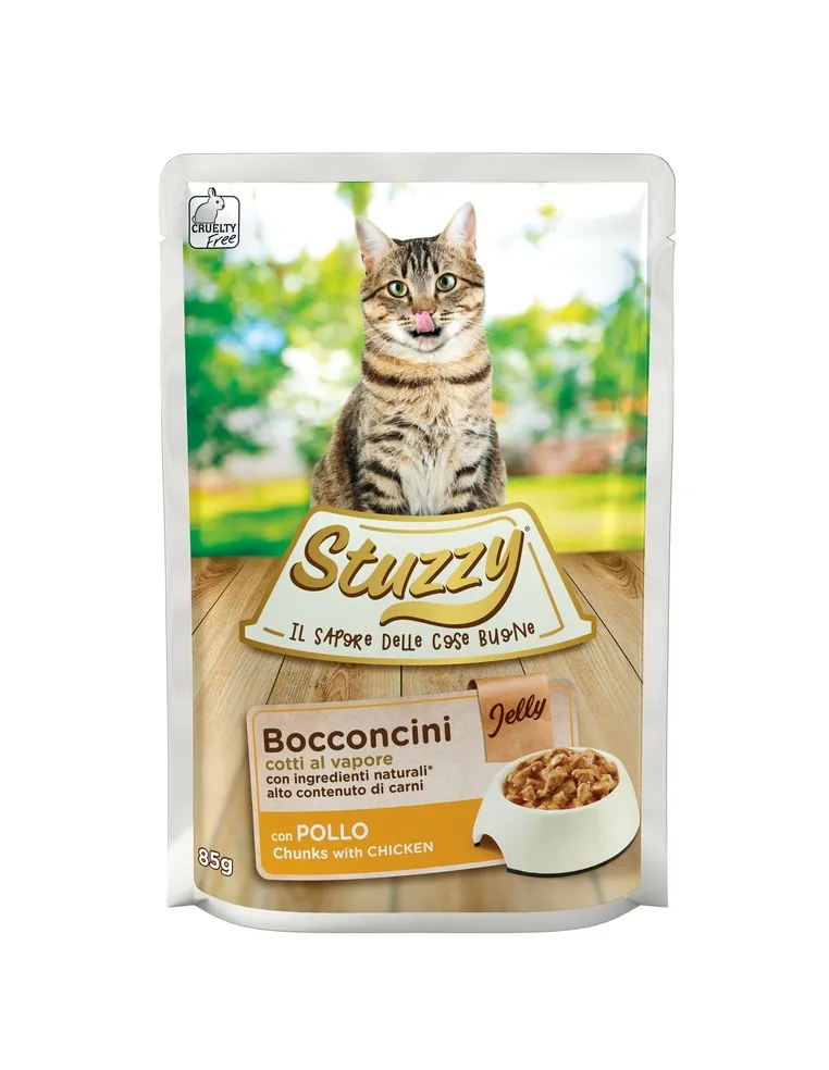 Stuzzycat Bocconcini Pollo Jelly 85gr