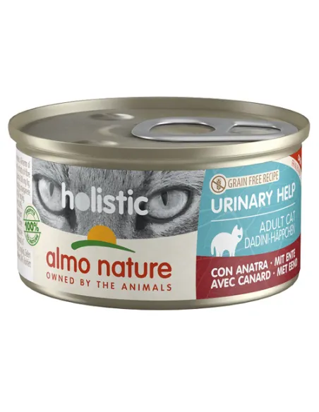 Almo Cat Holistic 85 Gr Urinary Help Con Anatra