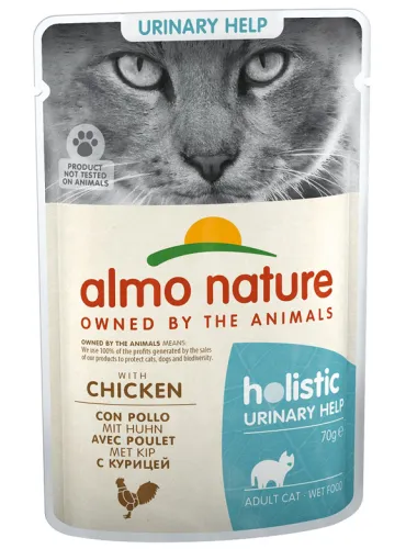 Almo Cat Urinary Support Bst 70 Gr Pollo